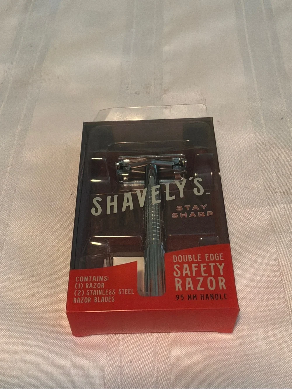 Double Edge Safety Razor - Silver